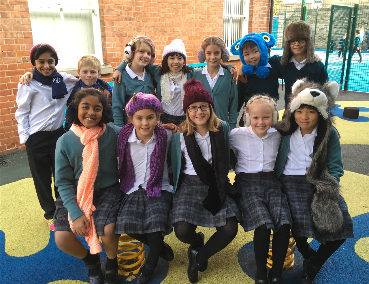 Junior School social responsibility. Winter comfort Woolies