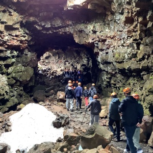 Year 10 students on the Iceland trip