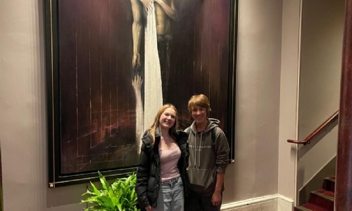 Students at the Theatre in the West End